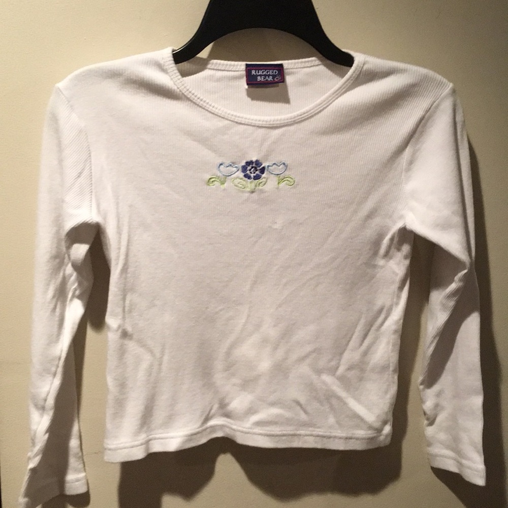 Rugged Bear 8 sz Girls long sleeve shirt EUC